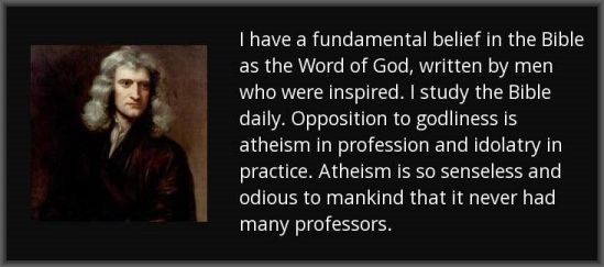 newton-bible and atheism
